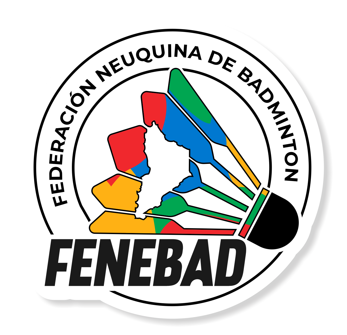 Logo FENEBAD - Federación Neuquina de Badminton